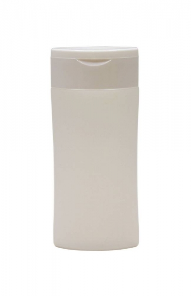 Kunststofflasche 50ml oval PE natur, Spezialmündung  Lieferung ohne Verschluss, bitte separat bestellen!
